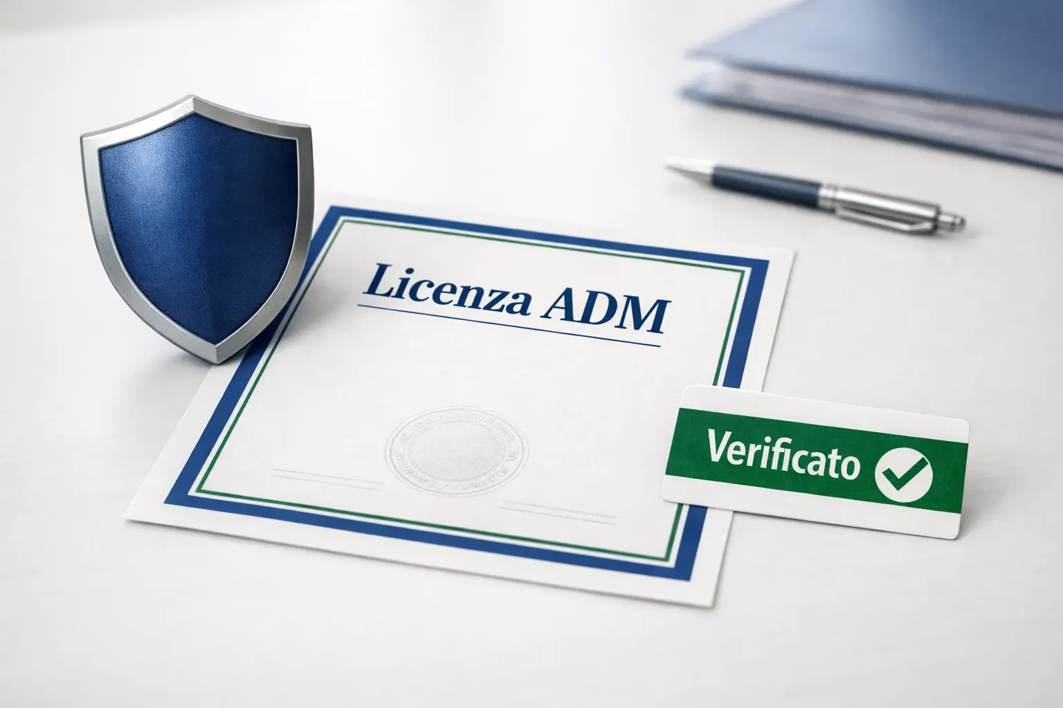 Logo ADM che garantisce sicurezza nelle scommesse